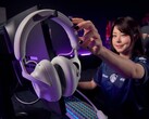 Alienware 的 Pro 耳机采用轻质设计，并配备石墨烯涂层驱动单元。(图片来源：Alienware）