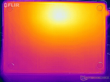 热图压力（底部）