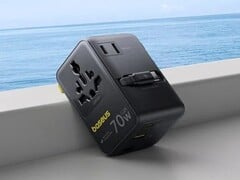 Baseus EnerCore CG11 通用旅行适配器（如图）现已在美国上市。(图片来源：Baseus）