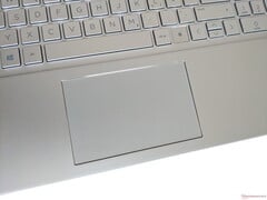 HP Envy 17 cg1356ng - ClickPad和指纹传感器