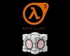 下图中《半条命3》标志下方可见的Dbrand加重版伴侣立方体