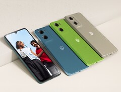 Moto G06 Power 有三种 Pantone 颜色可供选择。(图片来源：摩托罗拉）