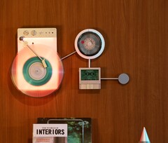 Trettitre 由三个模块组成，用于播放不同的媒体。