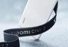 小米CIVI 2将有一个有纹理的背板和一个5千万像素的摄像头，以及其他功能。(图片来源：小米)