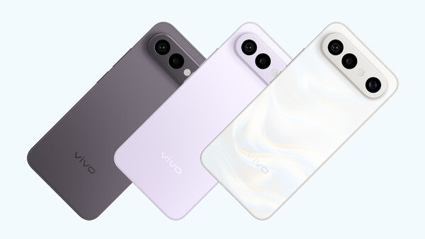 vivo X300 FE 有黑色、紫色和白色三种颜色。