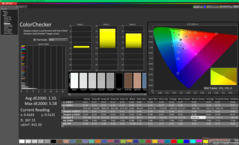 校准后的 ColorChecker