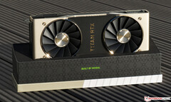 Nvidia的上一款RTX Titan卡是基于图灵架构的。(来源:Notebookcheck)
