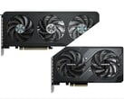 技嘉 RTX 5060 Ti（左）和 RTX 5060（右）。