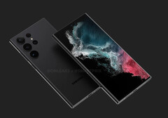 Galaxy S23 Ultra似乎是对Galaxy S22 Ultra的迭代更新。(图片来源:@OnLeaks & Smartprix)