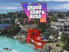 带有 Rockstar Games 徽标的《GTA 6》地图（图片来源：Rockstar Games，Rockstar Games YouTube 经编辑）
