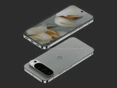 图中的谷歌 Pixel 10 Pro XL 可能会比非 Pro 版拥有更多存储空间（图片来源：Android Headline）