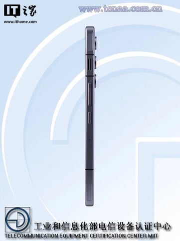 RedMagic 11 Air 右侧的缝隙似乎是散热风扇的通风口。(图片来源:ITHome)