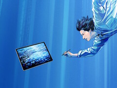 Wacom MovinkPad Pro 14Android 平板电脑配备了低反射纹理玻璃 OLED 显示屏，有助于减少眼睛疲劳，同时为艺术家提供了纸张般的绘图表面。(图片来源：Wacom）