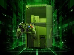 图中展示的是Xbox Series X 25周年纪念版主机