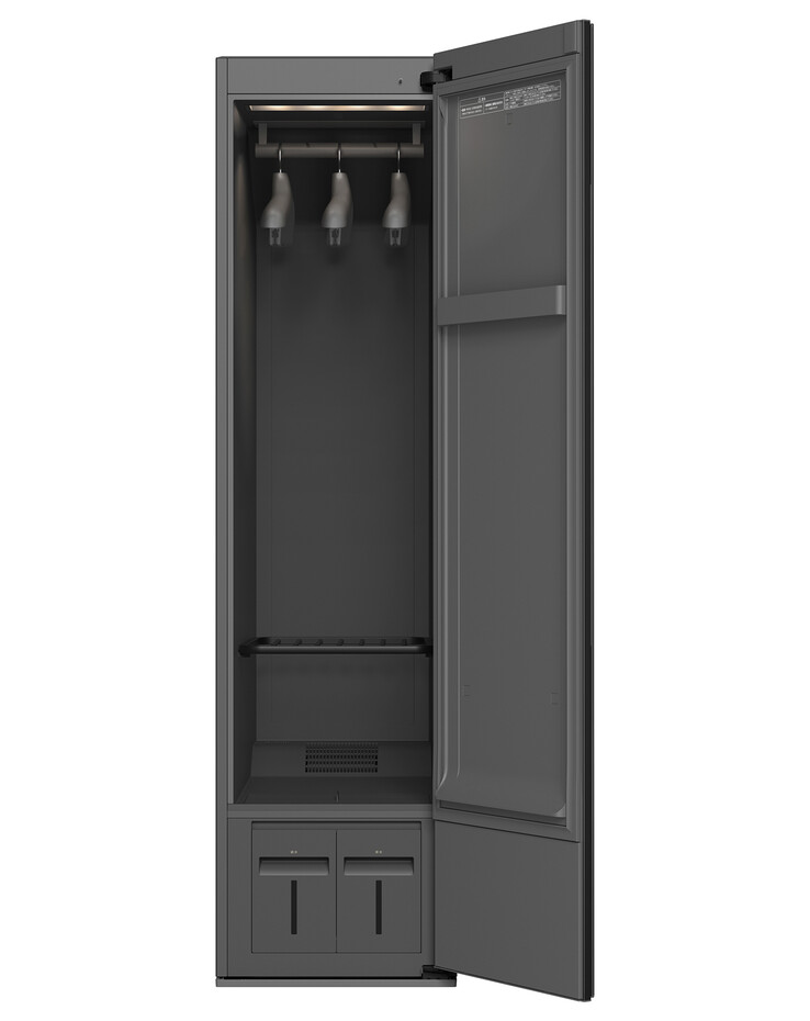 松下HCC-R600A智能衣柜。(图片来源: 松下)