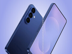 Galaxy S26 现在传言比上一代产品略厚。(图片来源：Android Headlines & OnLeaks - 已编辑）