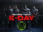 Xbox独占游戏《战争机器：E-Day》的宣传横幅