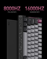 Iqunix EV63 霍尔效应游戏键盘。(图片来源：Iqunix）