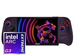 微星Claw 8 EX AI+是首批采用Arc G3 Extreme的掌上游戏机之一。