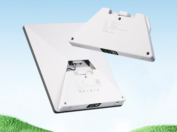 PeakDo LinkPower 1 专用于 Starlink Mini 的背面。(图片来源：PeakDo）