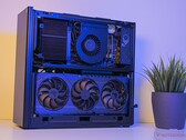 NUC 13 Extreme 几乎和迷你 ATX 系统一样大。 