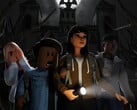 来自 Roblox 的恐怖题材宣传片视觉素材
