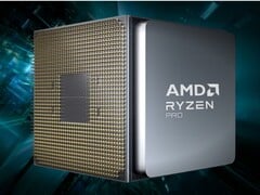 AMD Ryzen Pro 台式机 CPU 的艺术效果图。(图片来源：AMD）