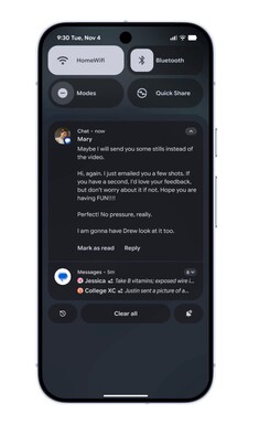 现在可通过人工智能汇总较长的推送通知