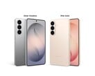 Galaxy S26 的在线专属颜色是银影和粉金。