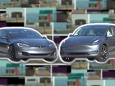 HW3 特斯拉 Model S 与 HW4 特斯拉 Model Y 的对比显示出惊人的视觉差异。(图片来源:AI DRIVR - 已编辑)