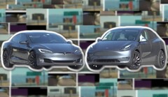 HW3 特斯拉 Model S 与 HW4 特斯拉 Model Y 的对比显示出惊人的视觉差异。(图片来源：AI DRIVR - 已编辑）