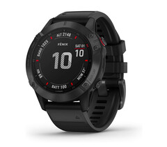Garmin正在逐步为Fenix 6系列的新稳定软件更新,如图。(图片来源: Garmin)