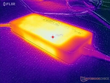 交流适配器在负载情况下温度超过 41 C