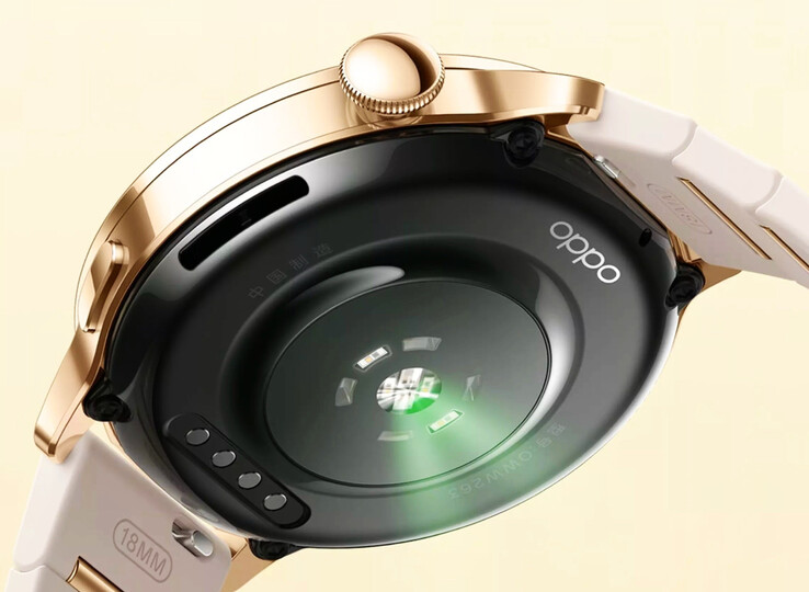 Oppo Watch X3 Mini 支持 18 毫米表带。