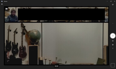 Windows 相机应用程序--暗图像很快变得嘈杂