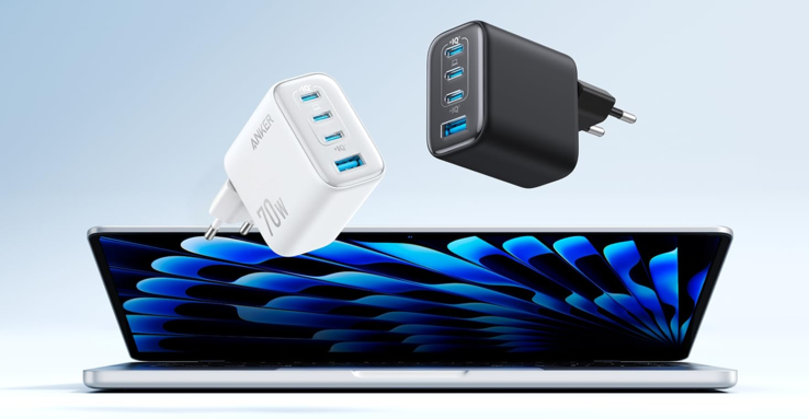 Anker Zolo 充电器（70W，4 个端口）。(图片来源：Anker）