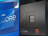 英特尔酷睿i9-13900K和AMD Ryzen 9 7950X是当前处理器中的佼佼者。(图片来源。英特尔（VideoCardz）/AMD--已编辑)