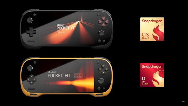康佳 Pocket Fit 系列将提供两种处理器版本。(图片来源：Ayaneo）