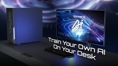 技嘉推出全新 AI TOP 预置 PC，用于本地 LLM 训练和推理。(来源：技嘉）