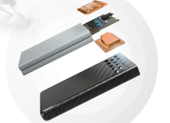 冷却元件集成在 Carbo 10000 Gen 2 的外壳中（图片来源：Nitecore）