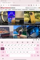 小米 Pad 7：纵向模式下的默认键盘