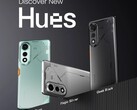 Tecno Pova Curve 5G 有魔幻银、霓虹青和极客黑三种配色（图片来源：Tecno）