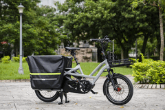 Tern GSD Cargo 电动自行车单次充电续航里程可达 63 英里（101 公里）（图片来源：Tern）