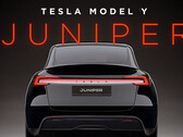 带有尾灯条的 Model Y Juniper 概念车（图片来源：DominicBRNKMN/X）