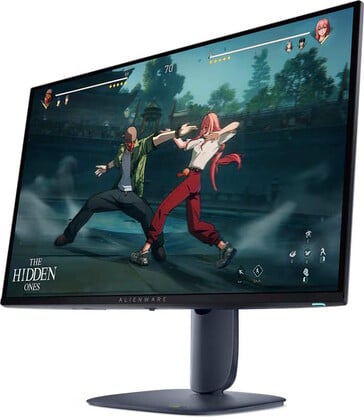 AW2725D 采用 QD-OLED 屏幕。(图片来源：戴尔）