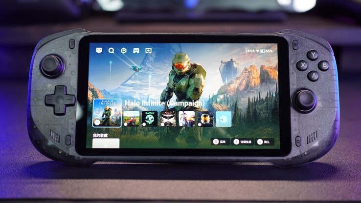 Abxylute One Pro 配有全尺寸电容式操纵杆，手感与 Xbox 控制器上的操纵杆类似。(图片来源：Abxylute）