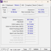 CPU-Z 内存