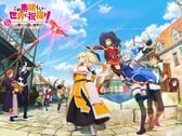 角川即将推出的免费手游《这个世界也太棒了》的宣传主视觉图。
