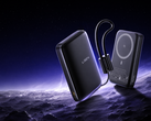 Lisen Qi2.2 25 W MagSafe 移动电源配备了一根可拆卸数据线