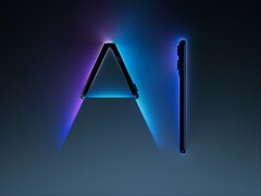 摩托罗拉新款 Razr 手机的营销材料重点关注人工智能。(图片来源：摩托罗拉）